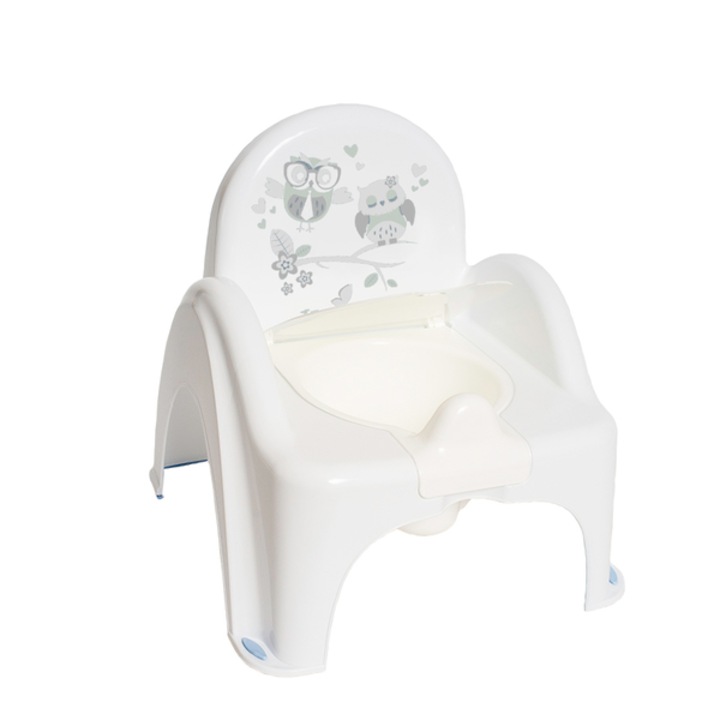 Olita muzicala tip scaunel Tega Baby PO-064-103, Alb