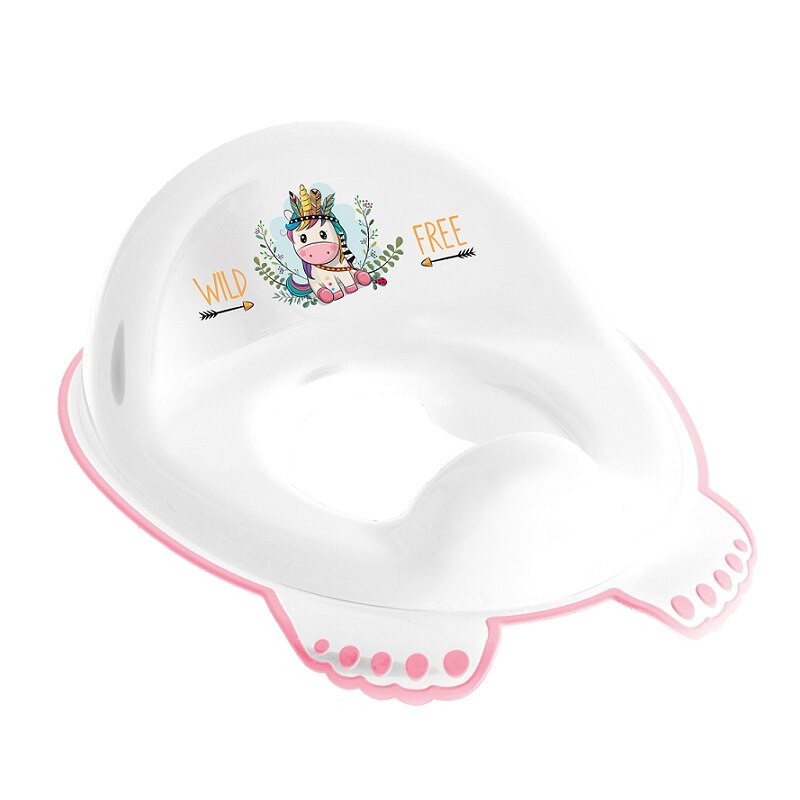 Reductor toaleta antiderapant Tega Baby DZ-002-103-R, Alb