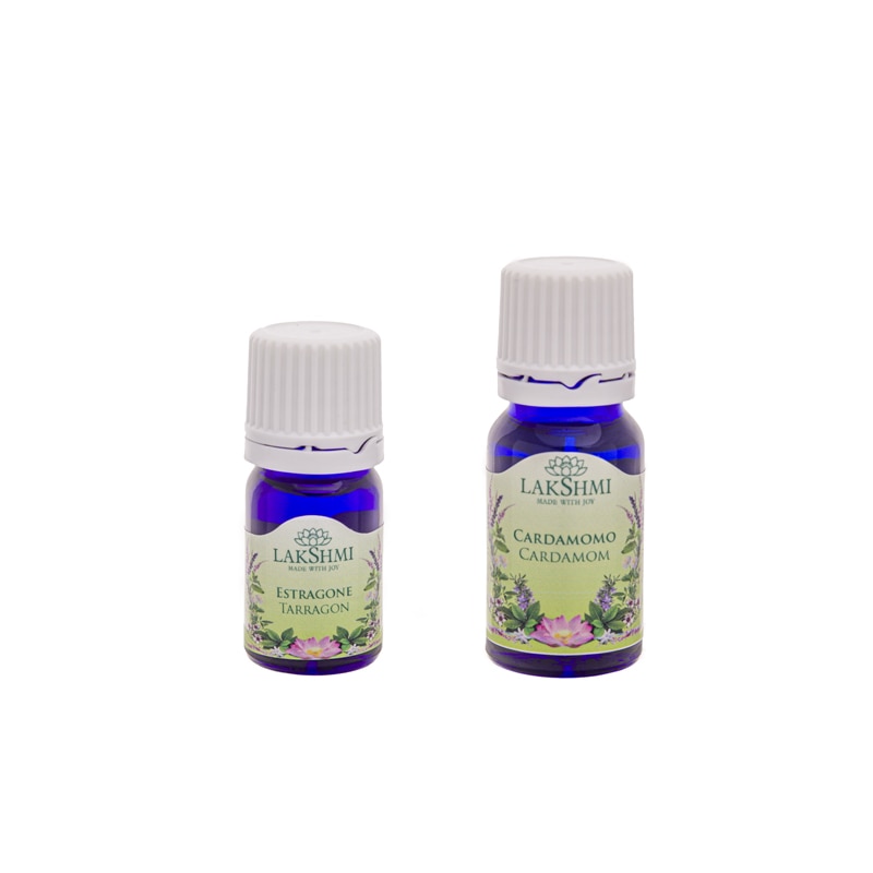 Set uleiuri esentiale 100% pure Lakshmi, tratament alternativ pentru splina, 2 bucati, 10 ml