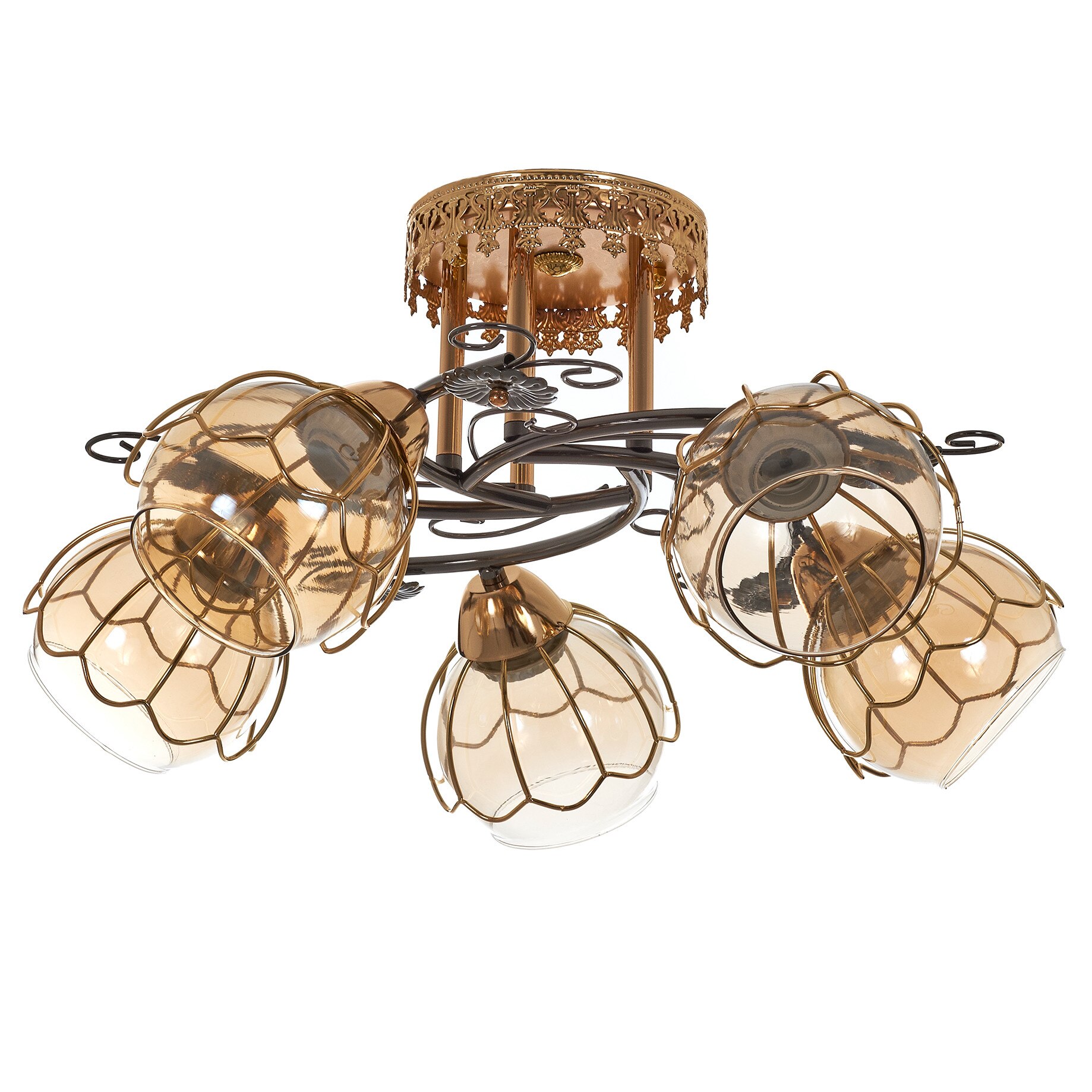 Lustra EL 1767/5 GD, Aur