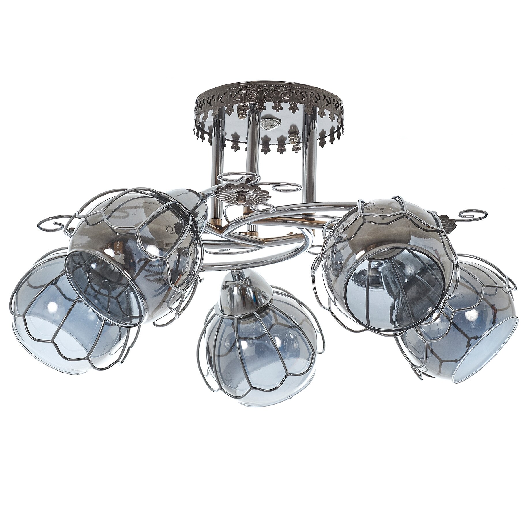 Lustra EL 1767/5 BP, Gri