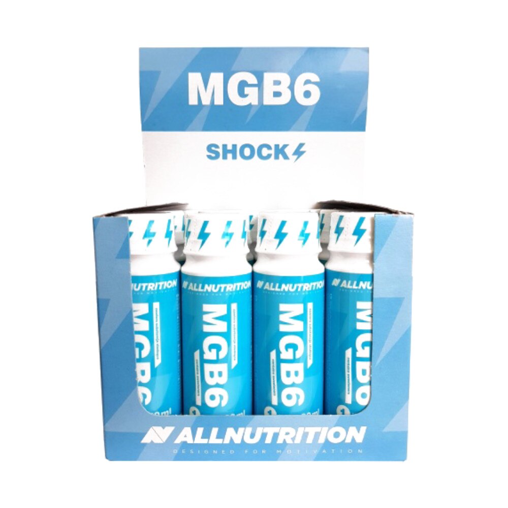 Set bauturi energizante Mgb6 Shock Shot, 12x80ml