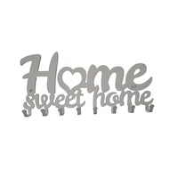 Suport chei Home Sweet Home Alb