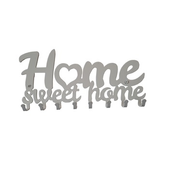 Suport chei Home Sweet Home Alb Suport chei Home Sweet Home Alb