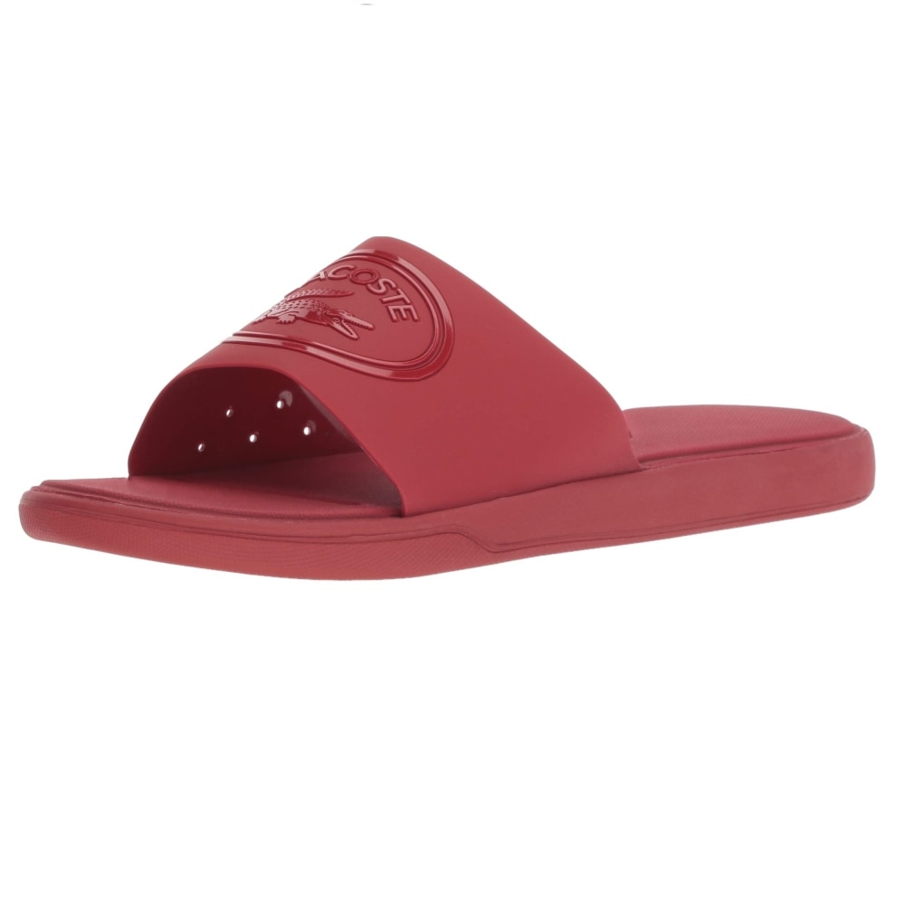 Slapi barbati Lacoste Sandal L.30 Slide Rosu 37