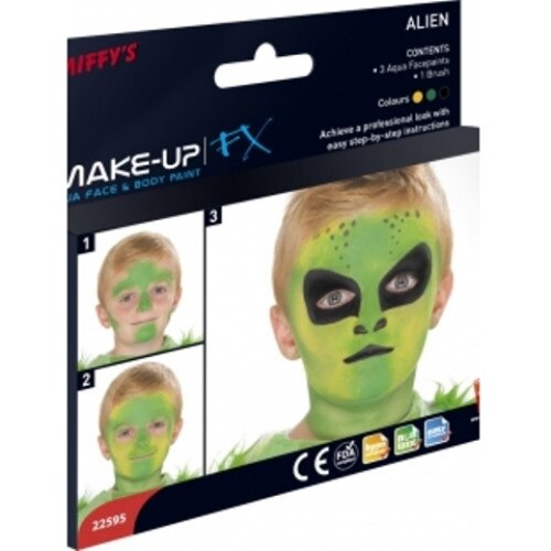 Kit de machiaj, pentru fata si corp, de Alien