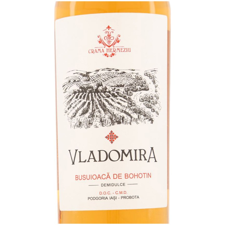 Vin Hermeziu Vladomira, Busuioaca de Bohotin, Rose Demidulce, 0.75L