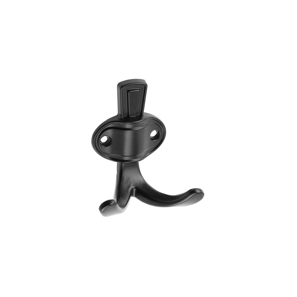 Cuier model CORUNA, 2 carlige, finisaj negru