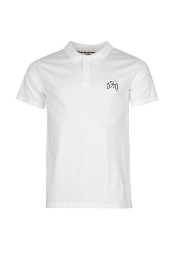 Tricou Polo de bumbac, SoulCal Signature Peached, Alb, S EU