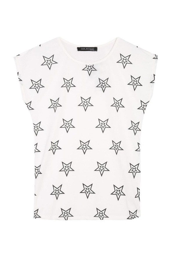 Tricou de bumbac Top Secret Holiday, Bumbac, Alb, S EU