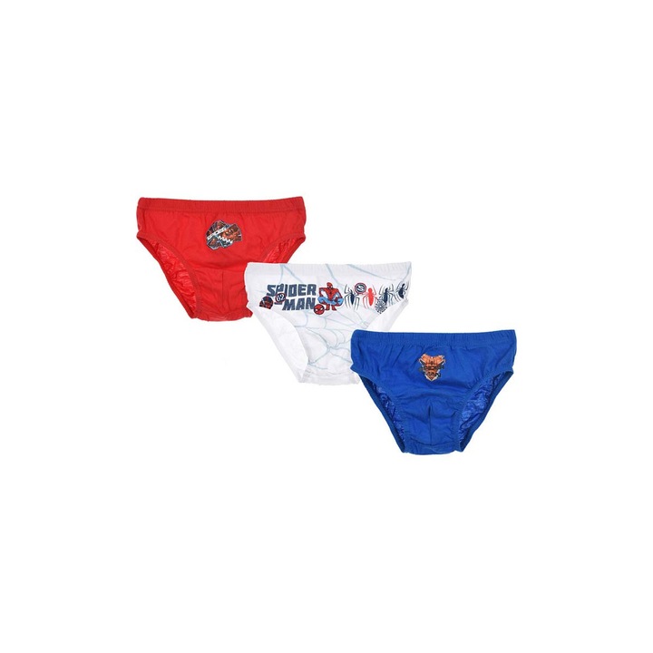 3 darabos bugyi szett, Pókember, fiú, 6-8 év