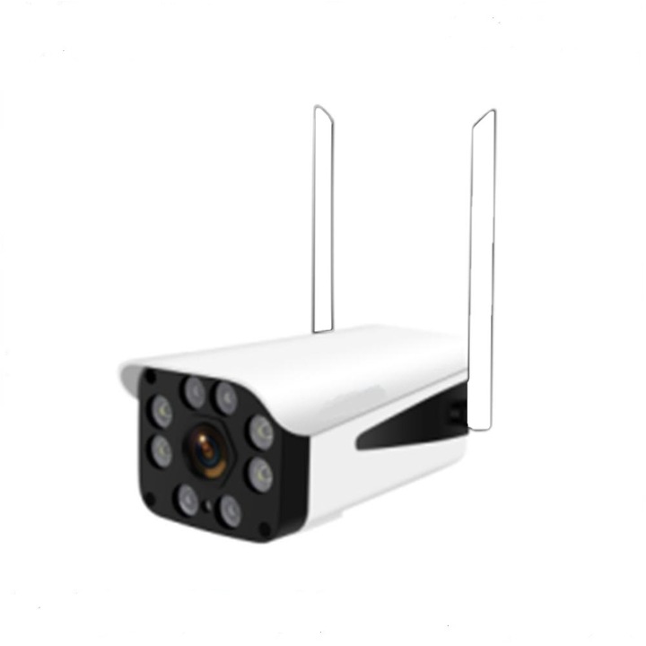 Camera supraveghere ZHRCAM-F6087 IP wireless full HD 1920x1080 notificare si poza pe email IR 40 m