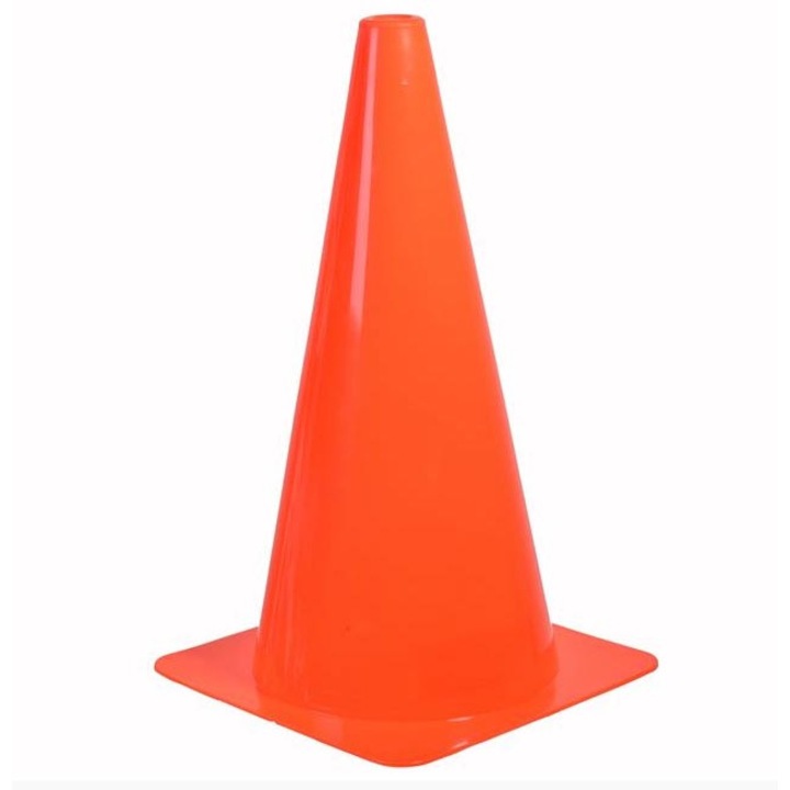 Тренировъчен конус LiveUp, 40см, Оранжев