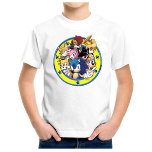 Tricou Copii Sonic The Hedgehog Bumbac Alb 1 2 Ani Emag Ro