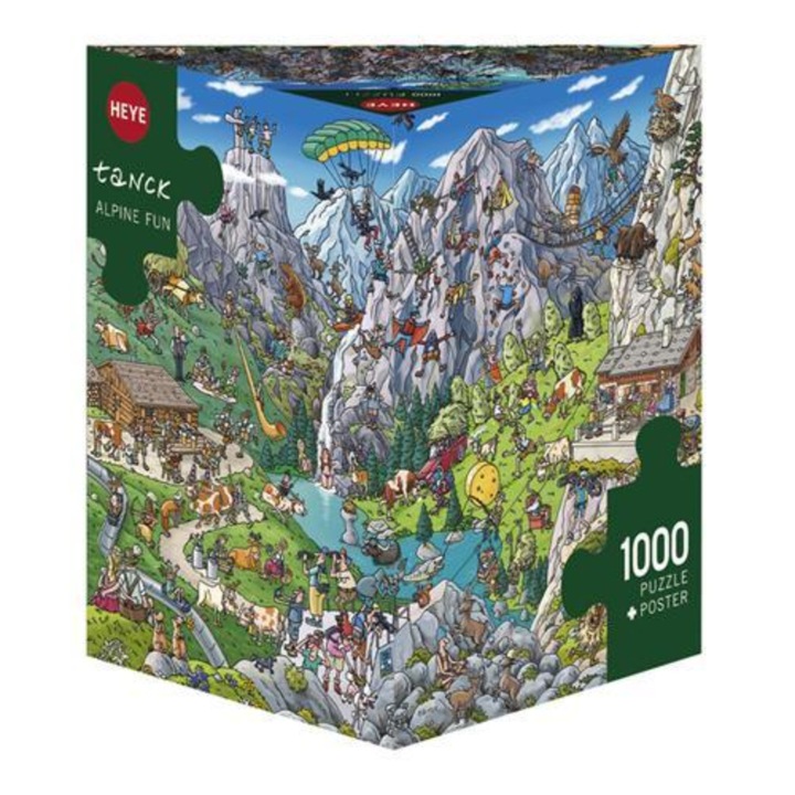 Пъзел Heye - Alpine Fun, 1000 части