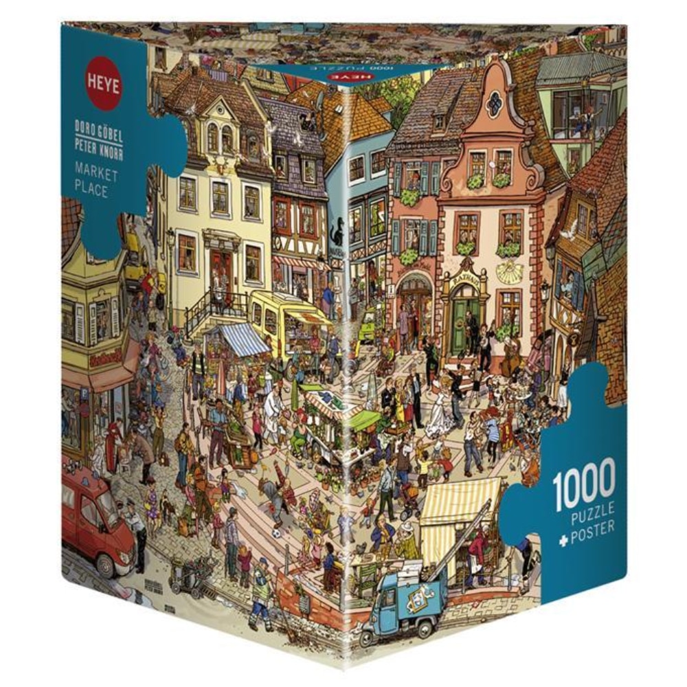 Puzzle Heye - Market Place, 1000 piese