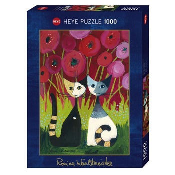 Puzzle Heye - Poppy Canopy, 1000 piese Puzzle Heye - Poppy Canopy, 1000 piese
