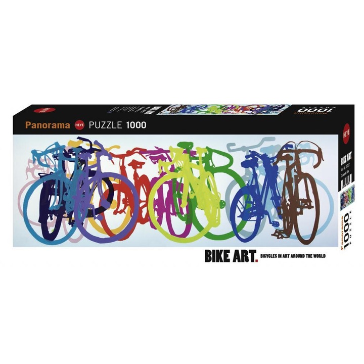 Heye Puzzle - Colourful Row, 1000 db