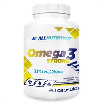 Omega 3 Strong, 1000 mg, EPA - 330 mg, DHA - 220 mg, Vitamina E - 12 mg, 90 capsule moi (90 doze) Omega 3 Strong, 1000 mg, EPA - 330 mg, DHA - 220 mg, Vitamina E - 12 mg, 90 capsule moi (90 doze)