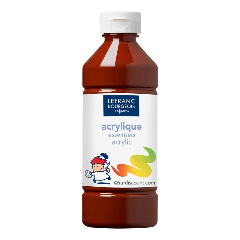 Culoare acrilica , Lefranc & Bourgeois , maro , 500ml