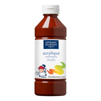 Culoare acrilica , Lefranc & Bourgeois , maro , 500ml Culoare acrilica , Lefranc & Bourgeois , maro , 500ml