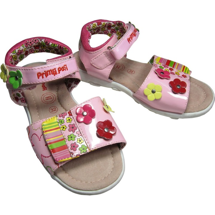 Sandale fete, Primii Pasi, 365594, roz, 32