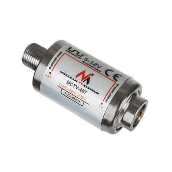 Amplificator antena DVB-T 5V 12V 20dB 5-2300 MHz Amplificator antena DVB-T 5V 12V 20dB 5-2300 MHz
