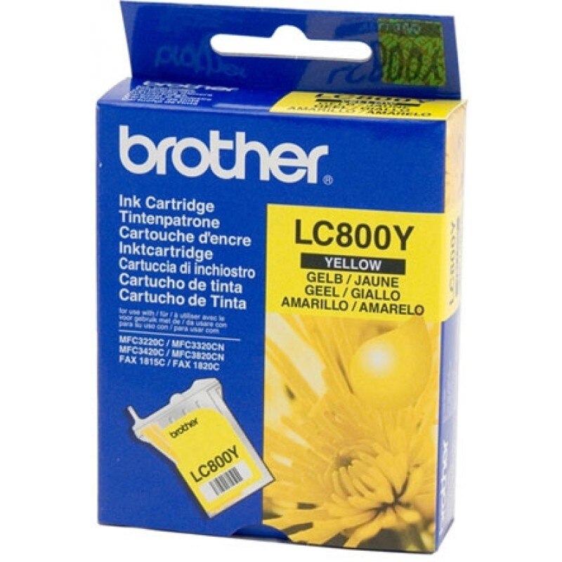Cartus Original inkjet Brother LC800Y , yellow