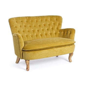 Canapea fixa 2 locuri, Orlins, 114x69x79 cm Canapea fixa 2 locuri, Orlins, 114x69x79 cm