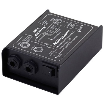 DI Box Audio, Millenium, Carcasa Metalica, Pasiv, Negru DI Box Audio, Millenium, Carcasa Metalica, Pasiv, Negru