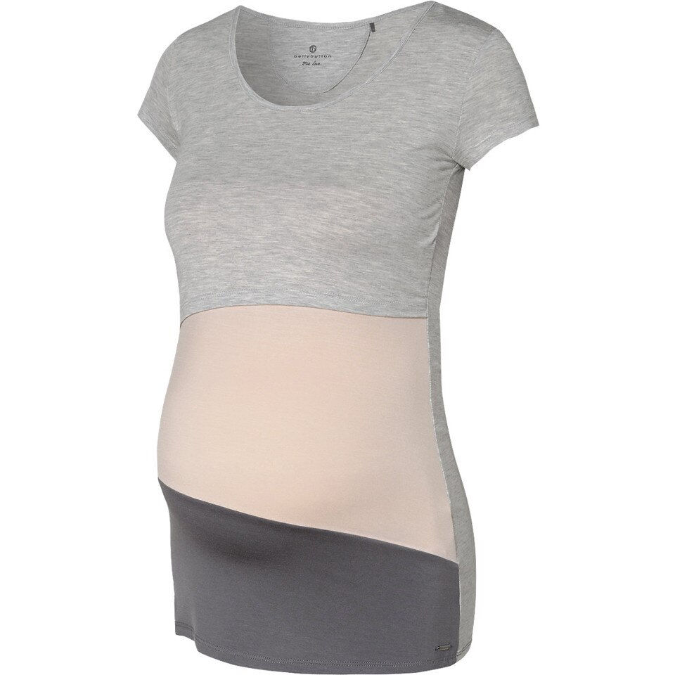 Tricou gravide/alaptare Bellybutton, multicolor, marimea 2XL