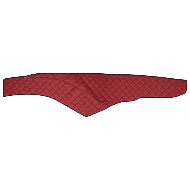 Husa bord camion F-Core, Piele-ECO, pentru MERCEDES ACTROS MP4 / MP5, Rosu