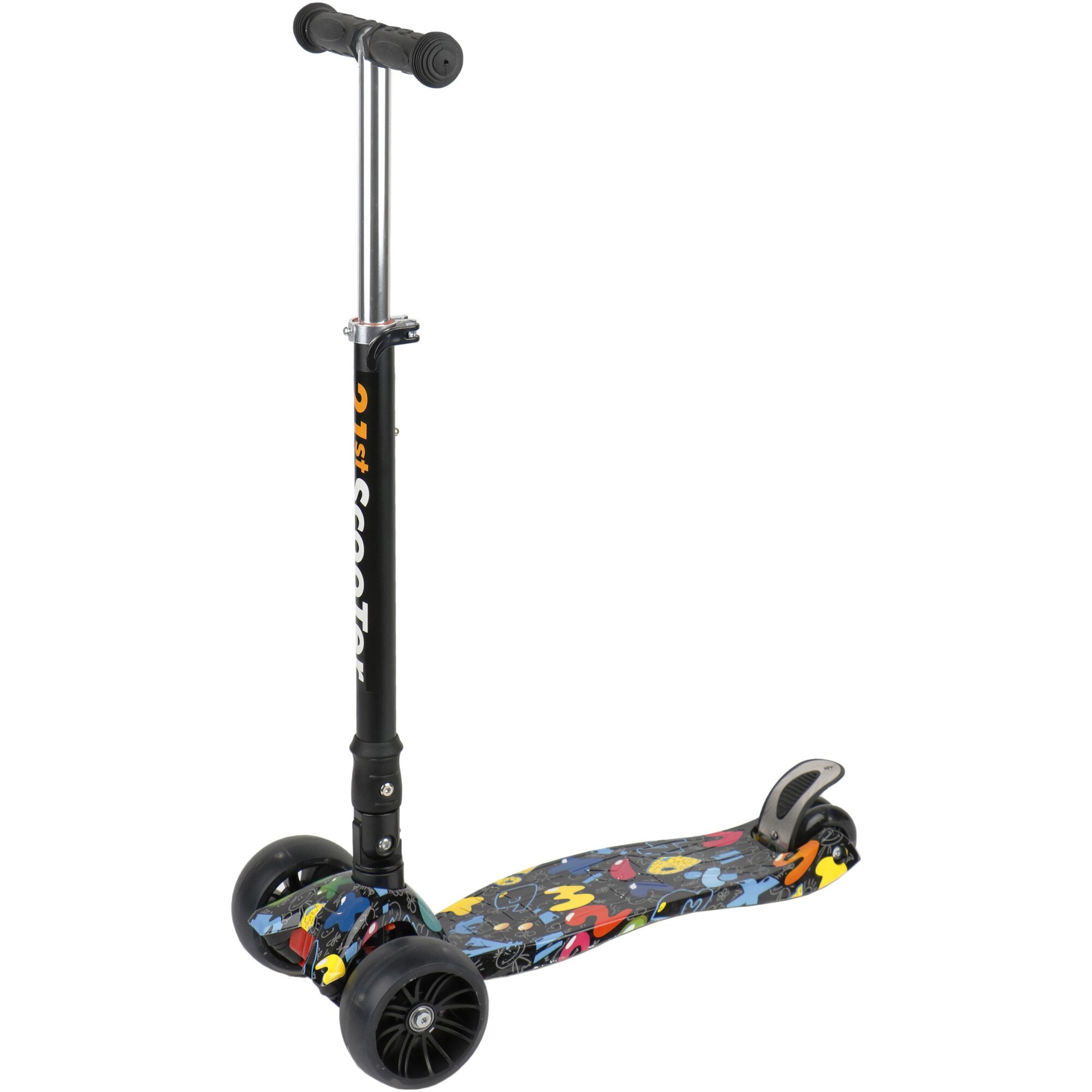 Trotineta pliabila M-Toys Paint, negru