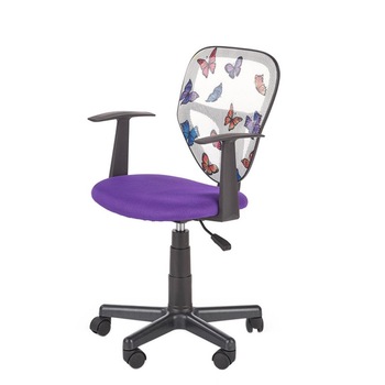 Scaun birou copii HM Spiker, mov Scaun birou copii HM Spiker, mov