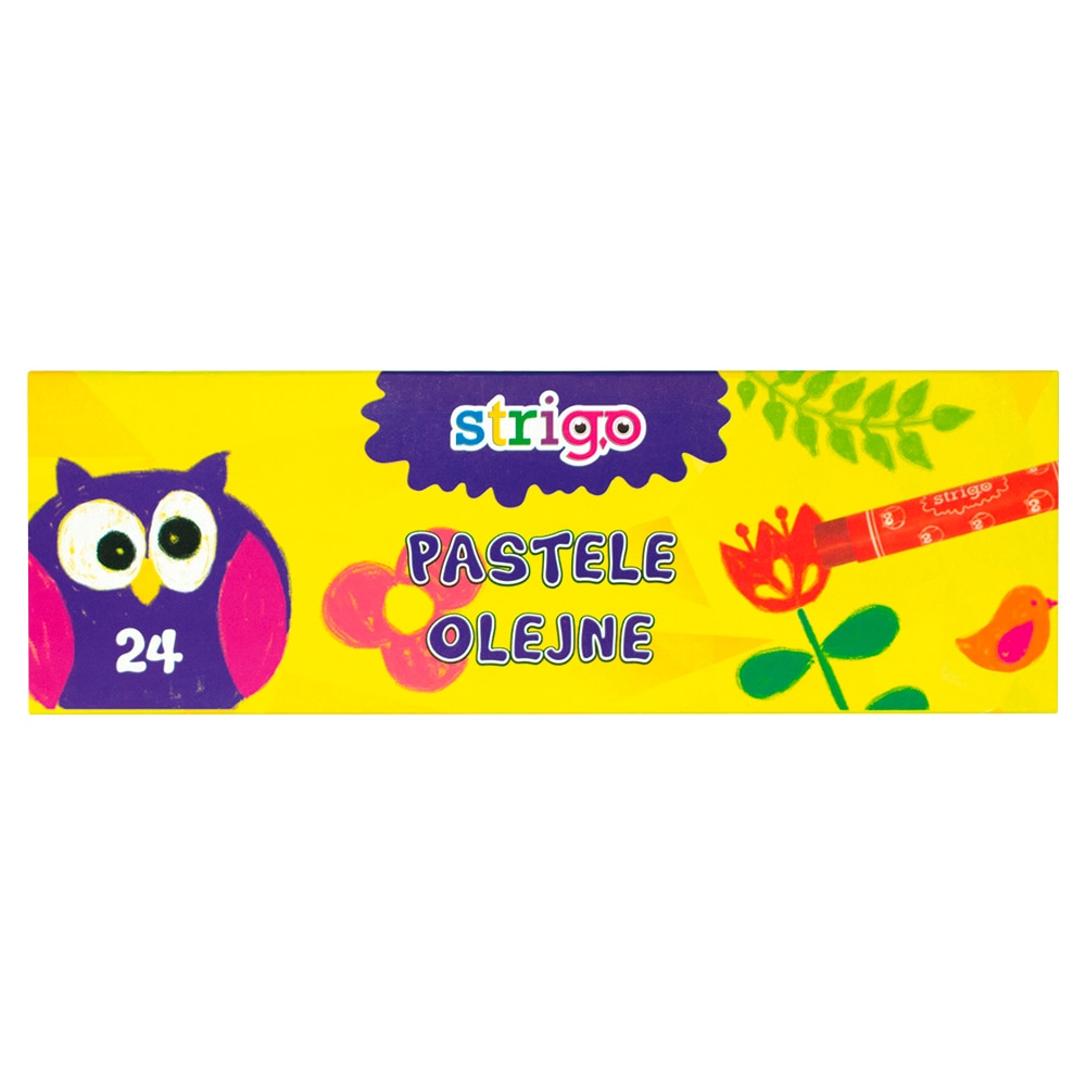 Creioane pastel, Strigo, 24 bucati