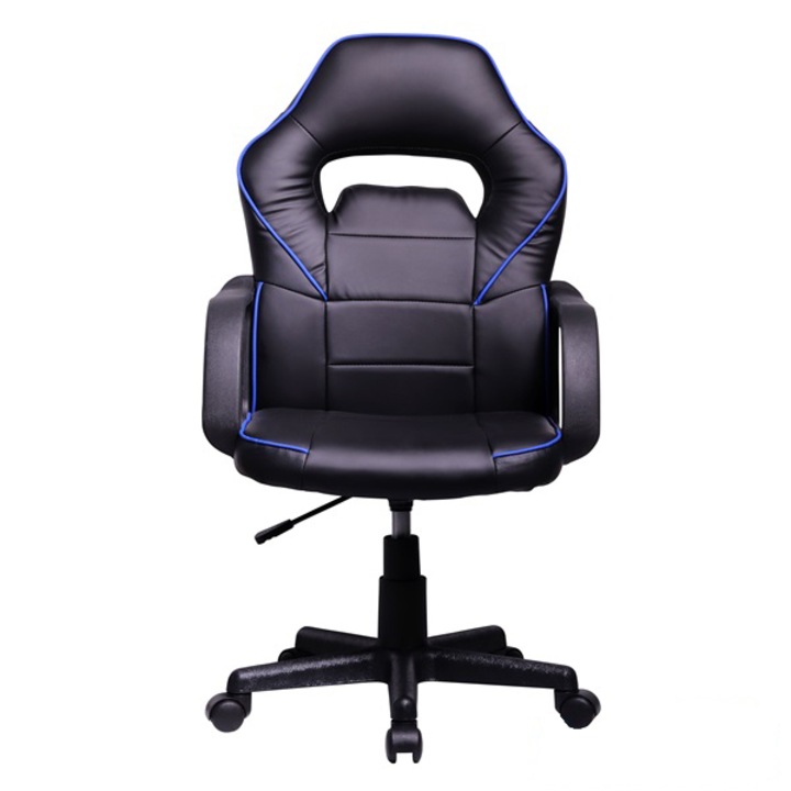 Геймърски стол Iris GCH101BK, черен и син