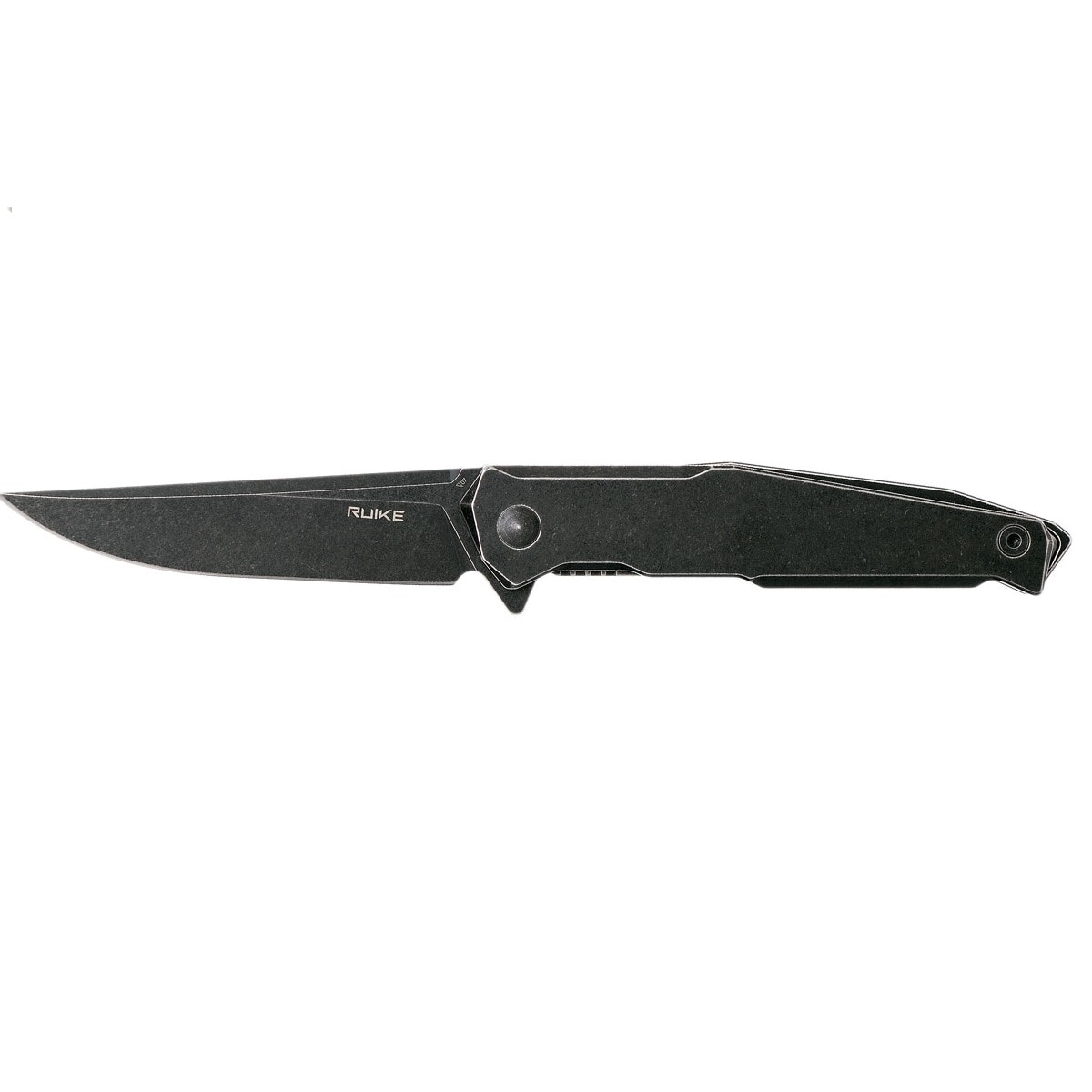 Briceag Flipper Ruike P108-SB cu maner metalic, lama otel
