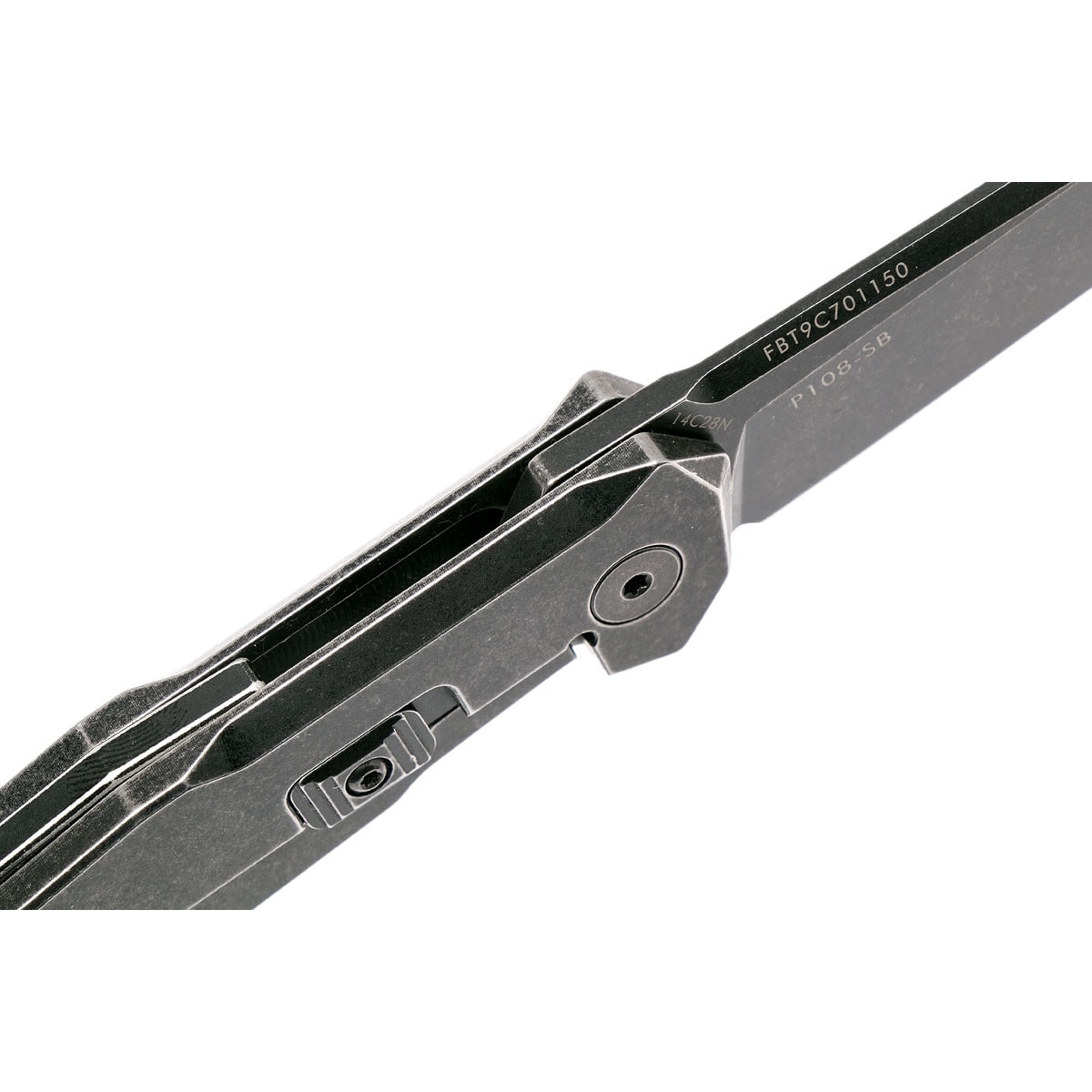 Briceag Flipper Ruike P108-SB cu maner metalic, lama otel