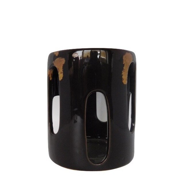 Candela neagra 10.5 x 9 cm