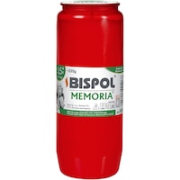 Candela rezerva Bispol Memoria, WO4C, rosu, timp ardere 84h