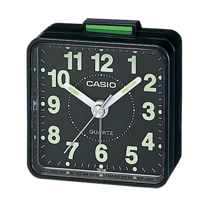 Casio будилник TQ-140-1D, черен