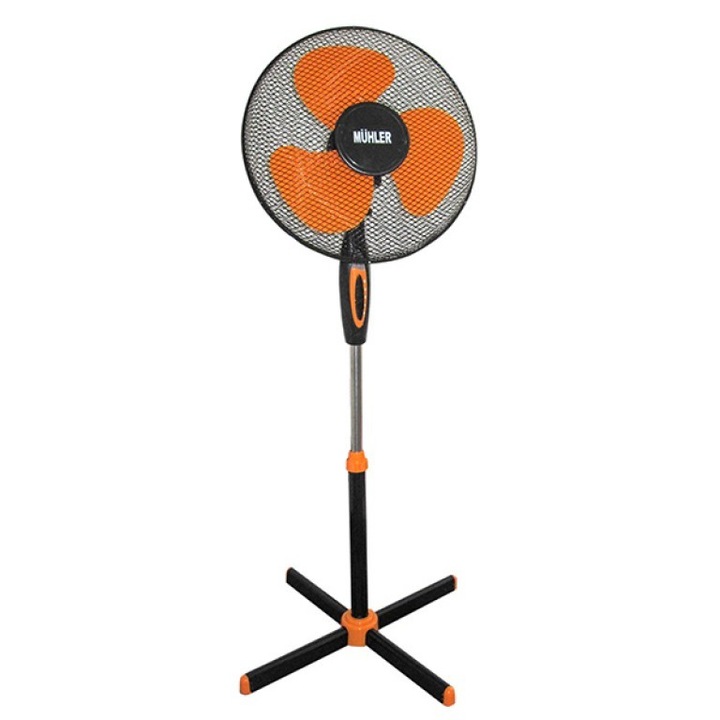 Muhler FM-5070 Ventilátor, fekete / narancssárga