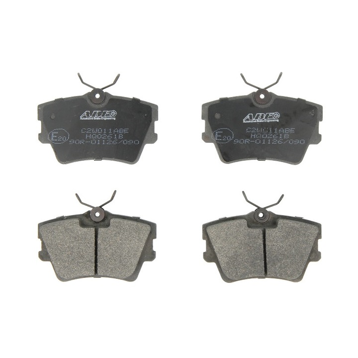 Fékbetétek VW TRANSPORTER IV alvázlemez 70XD ABE C2W011ABE