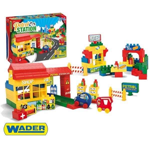 Set Wader blocuri constructie 137 elemente