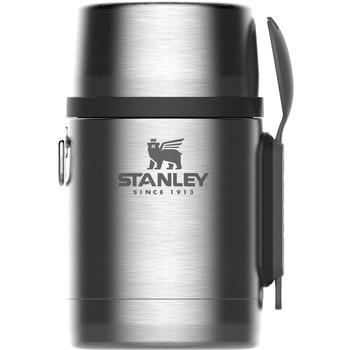 Recipient Mancare All-In-One Argintiu, 0.53 l, Stanley, 10-01287-032 Recipient Mancare All-In-One Argintiu, 0.53 l, Stanley, 10-01287-032