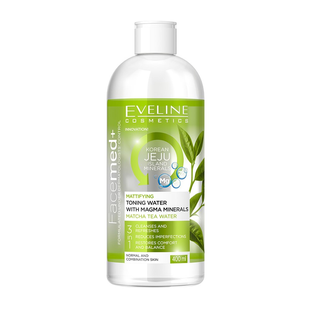 Apa micelara matifianta Eveline Magma Minerals 3in1 400 ml