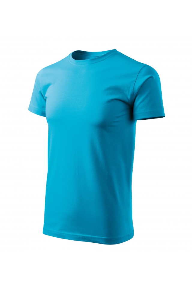 Tricou pentru barbati, Turcoaz, F37-44, Turcoaz