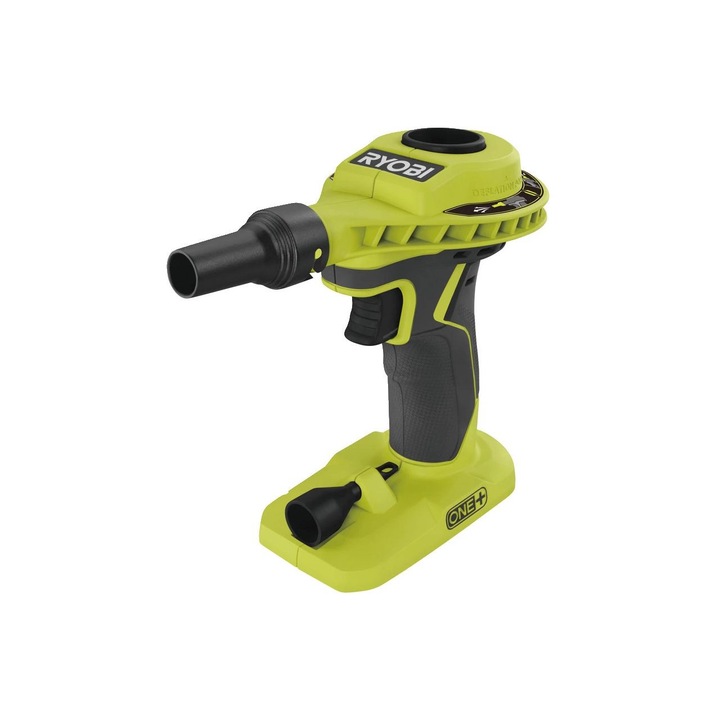 Компресор Ryobi, R18VI-0 надуване 210 l/min, съвместим с батерия 18V