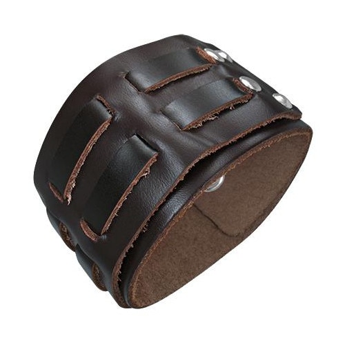 Bratara piele naturala cu valuri Maro - BeSpecial