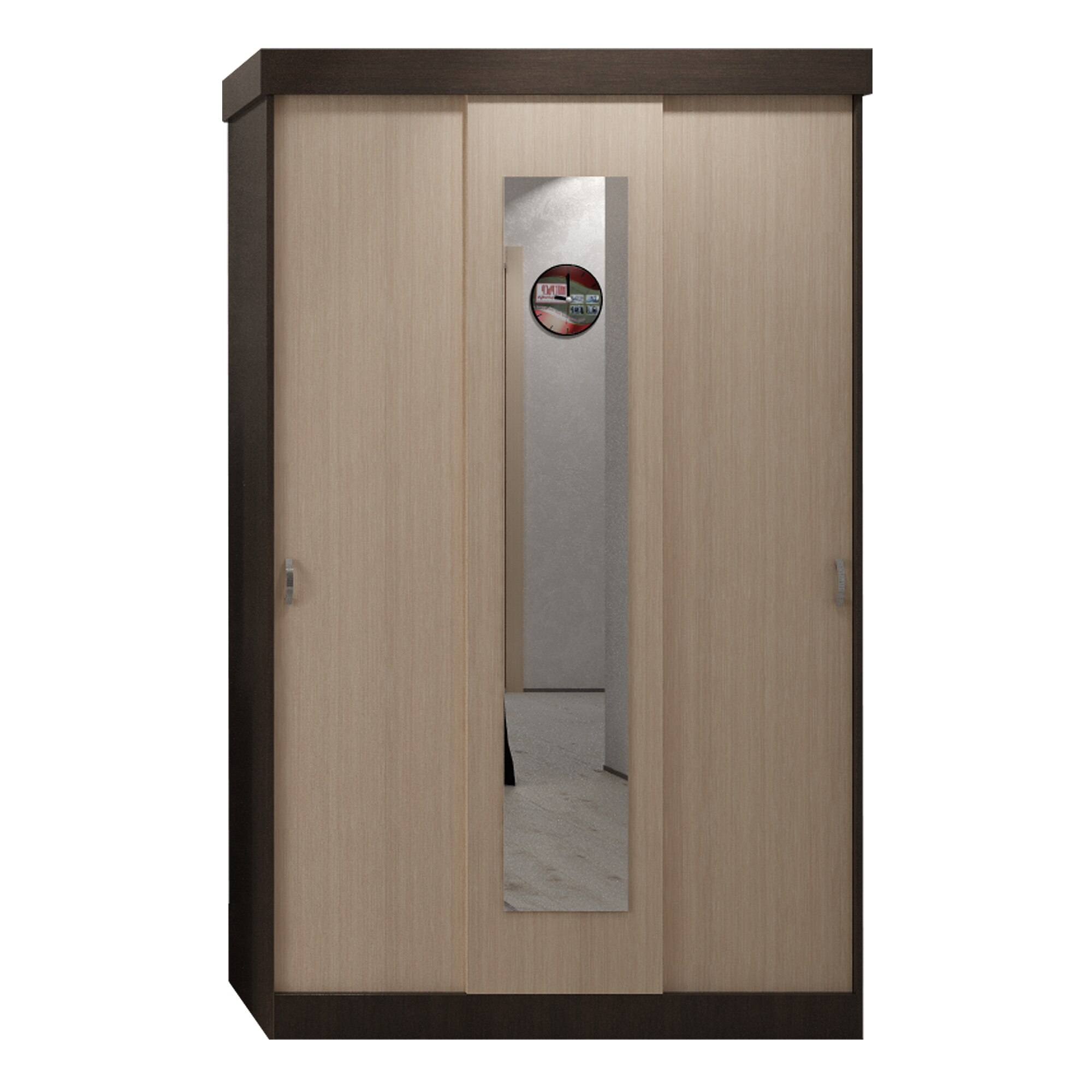 Dressing BASIA, 130x50x202cm, Wenge